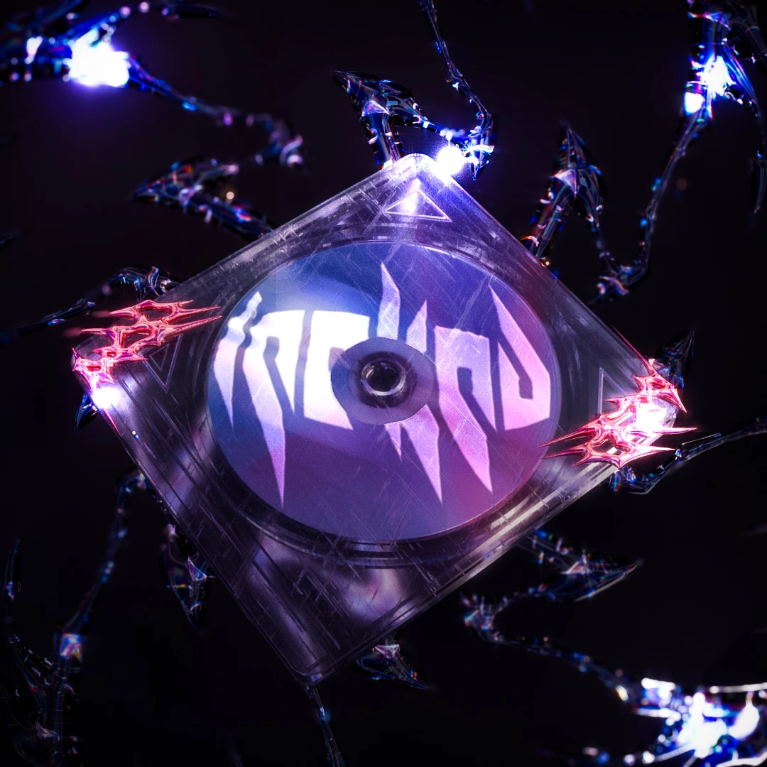 CD Render - Photorealistic compact disc with reflective materials